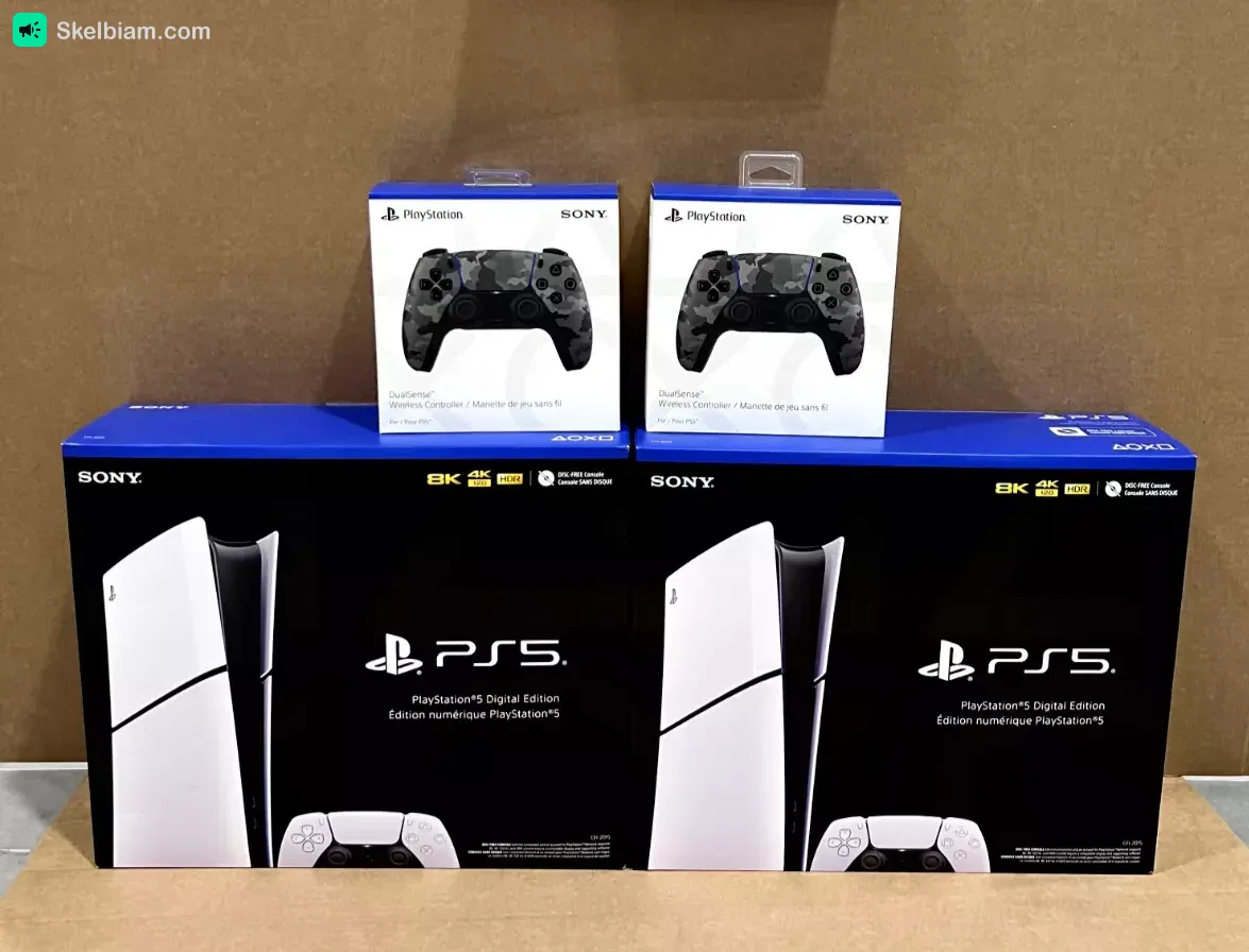Nauja Sony PlayStation 5 1TB Konsolė — Žaidimų įranga