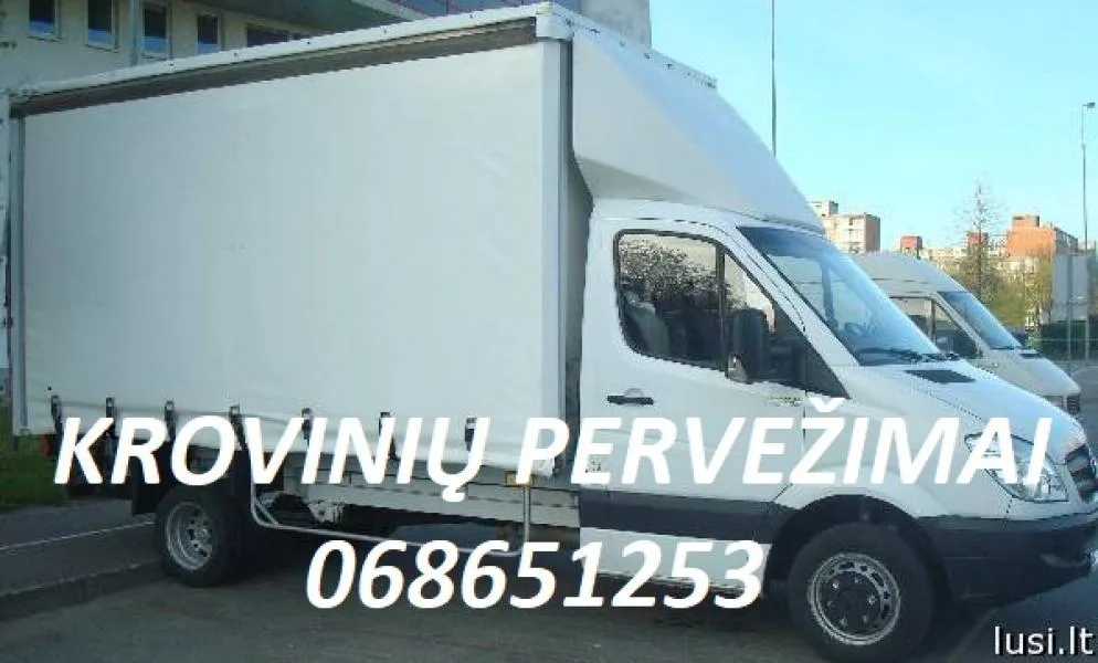 Krovinių pervežimai Klaipėdoje ir po Lietuvą 068651253 — Paslaugos, Klaipeda ir kiti