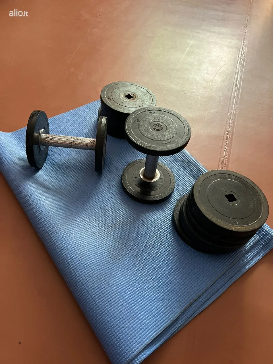 Surenkami Hanteliai 14 kg geros kokybes, Vilnius — Sportas, Vilnius