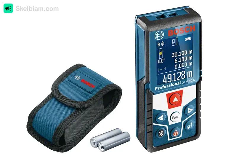 Bosch GLM 50 C lazerinis atstumo matuoklis — Buitinė technika, Mažeikiai