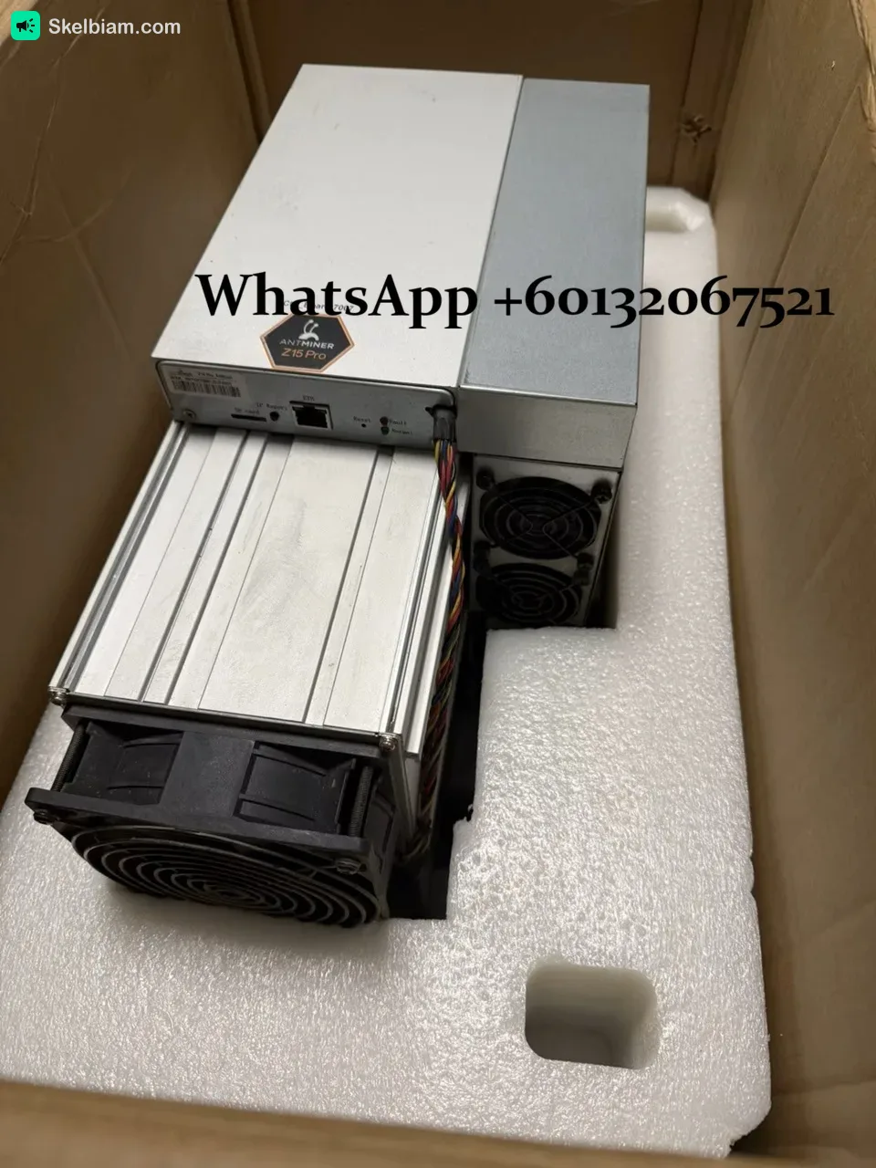 Zcash Miner Z15 Pro Bitmain Antminer in stock 2,999usdt — Kompiuteriai